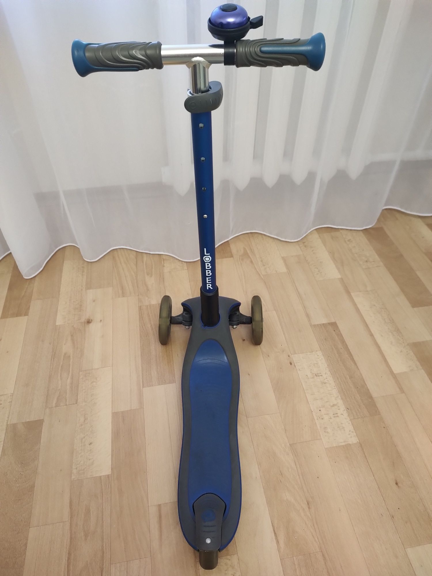 Самокат Globber Fold Up Elite Deluxe (синій)