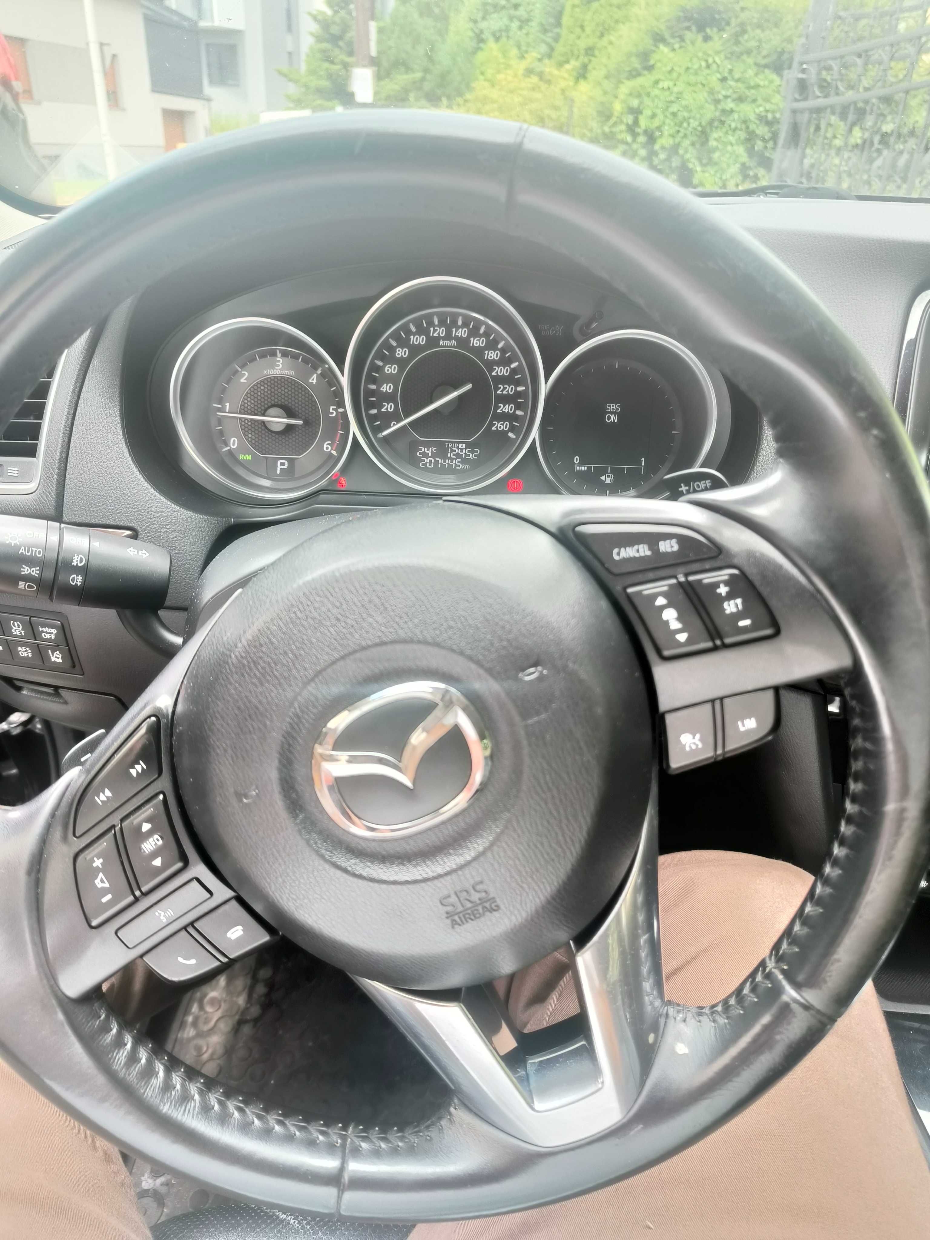 Mazda 6 2,2 diesel 2014skyactiv;zrobiony rozrząd;skóra;kamera;tempomat