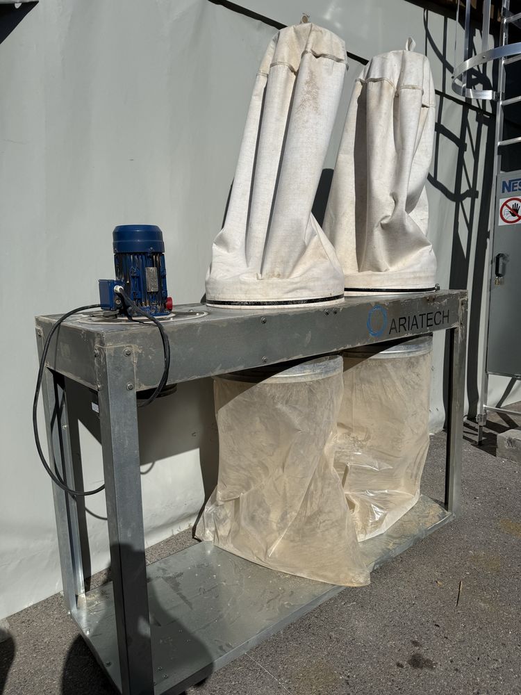 Odciag trocin Ariatech 3 kW dwuworkowy
