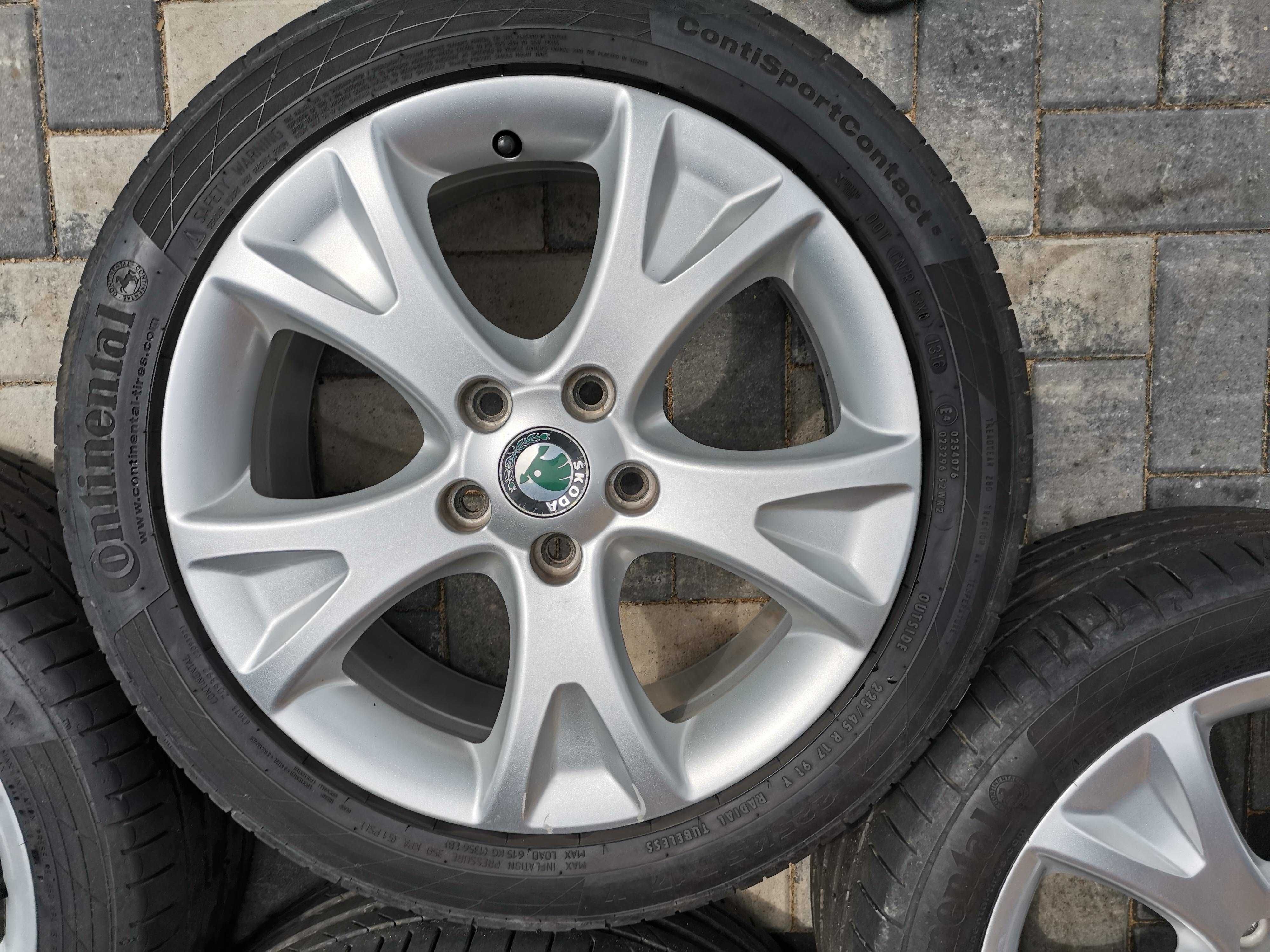 Felgi Skoda Octavia Golf VW SEAT AUDI 7Jx17H2 5x112 ET54