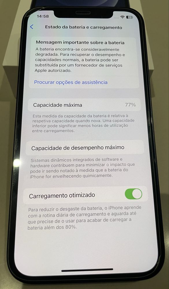 iPhone 12 64gb em bom estado