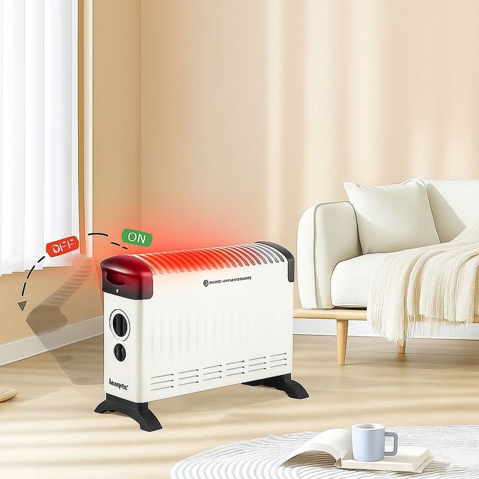 Grzejnik Eletkryczny Konwektorowy Energooszczędny Termostat 2000w fv
