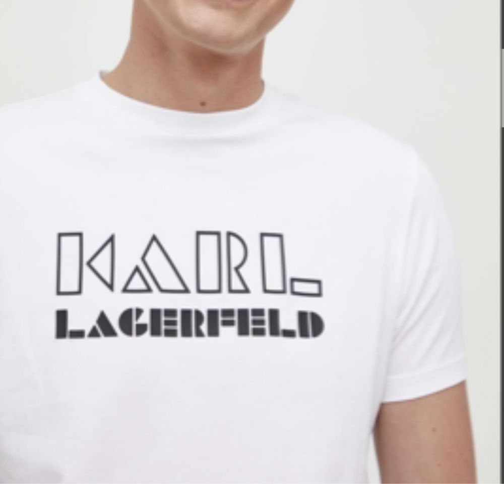 Мужские футбоки Karl Lagerfeld карл лагерфельд унисекс