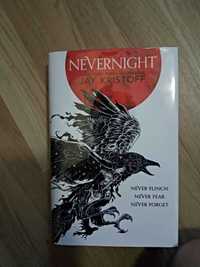 Nevernight do escritor Jay Kristoff (AUTOGRAFADO)