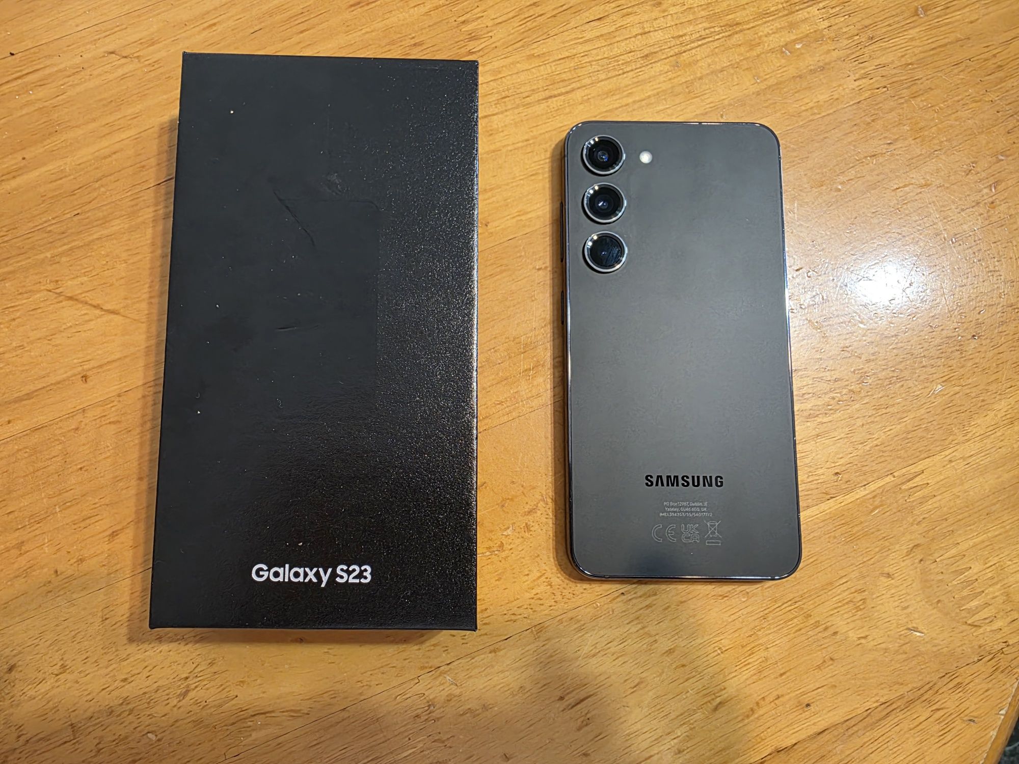 Samsung s23, com buds 3 e extras