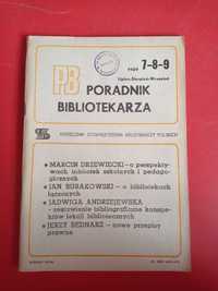 Poradnik Bibliotekarza, nr 7-8-9/1989, lipiec-sierpień-wrzesień 1989