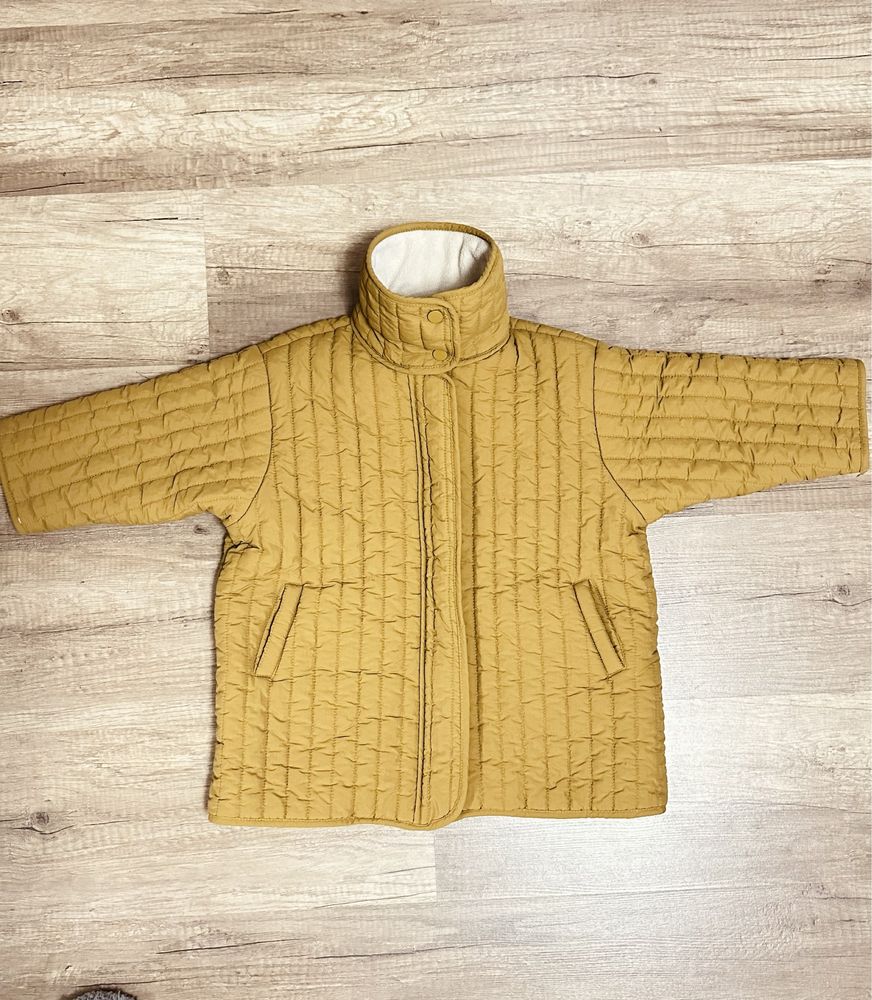 Курточка/пальто/пуховичок для дівчинки в стилі next 104-110