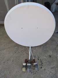 Продам б/у  супутникову антену