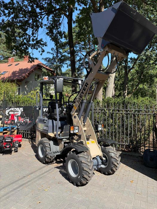Ładowarka przegubowa MEYER LW15 – Perkins Euro 5, udźwig 600 kg