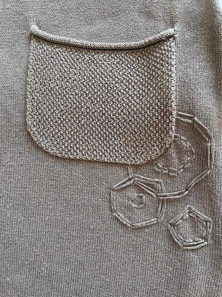 Camisola taupe Terre De Marins