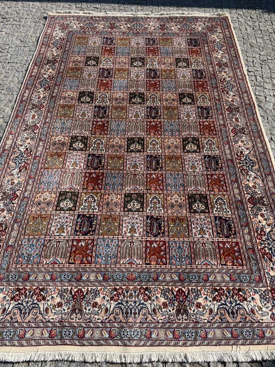 Nowy kaszmirowy r.tkany dywan perski Iran Moud 300x200 galeria 24 tys
