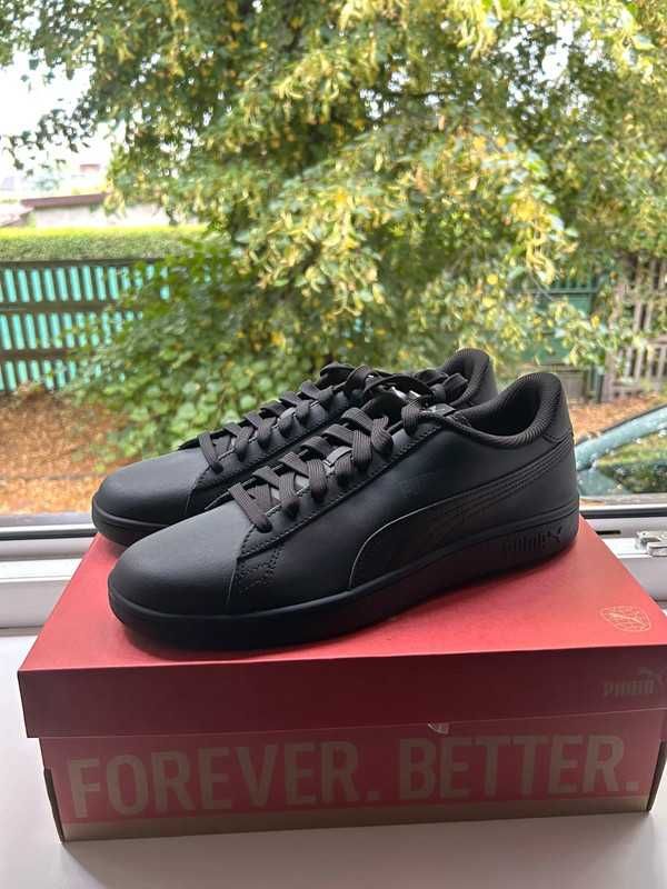 Buty Puma SMASH V2 L Czarne rozmiar 41