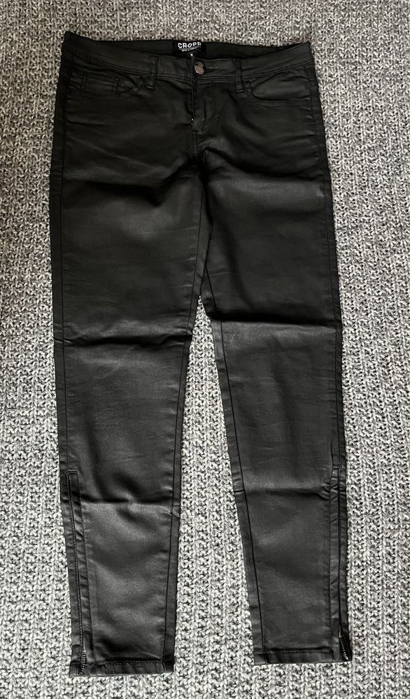 cropp spodnie czarne S