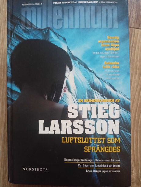 Larsson Millennium szwedzka książka po szwedzku