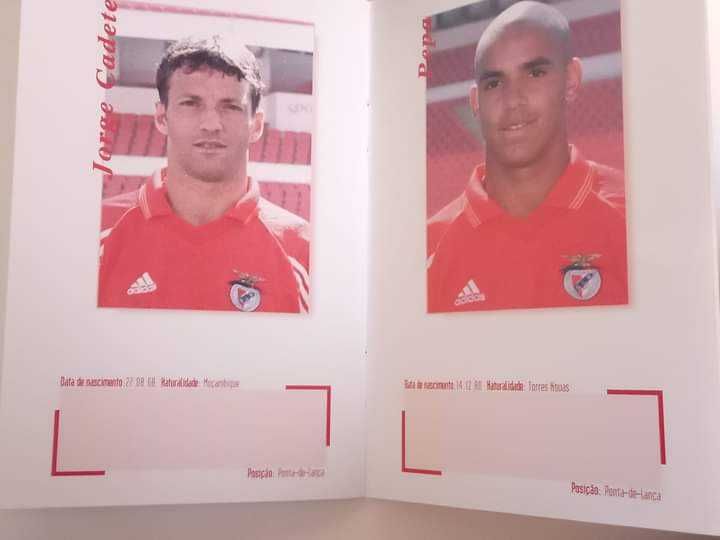 Caça autógrafos do Benfica