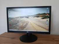 Monitor AOC 23,6" LED IPS HDMI/DVI/D-SUB Głośniki Pivot USB - STAN BDB