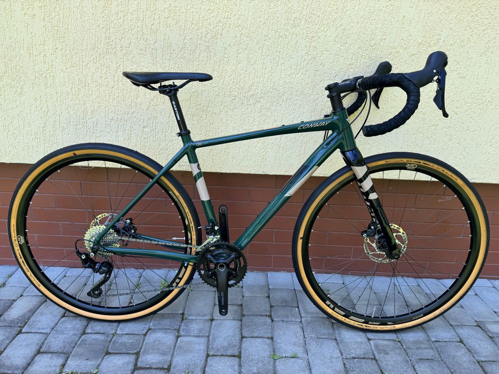 Гравійний велосипед Conway GRV 600. Shimano GRX BR-RX400,GRX FC-RX600