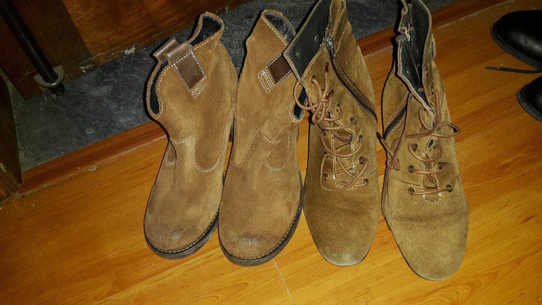 8 PAR BOTAS 37 MODERNAS. Quase Novas. Com 7 Fotos