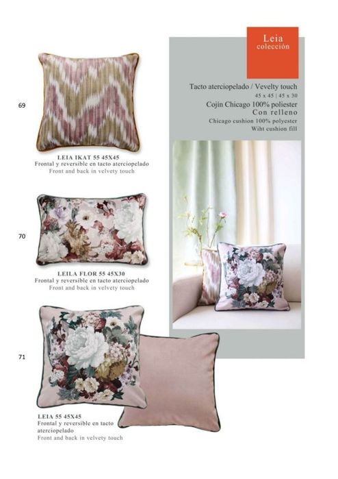 Almofadas decorativas