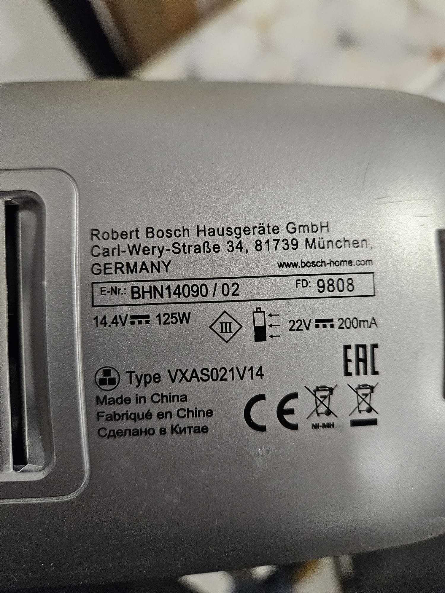 Odkurzacz Bosch move 14.4V