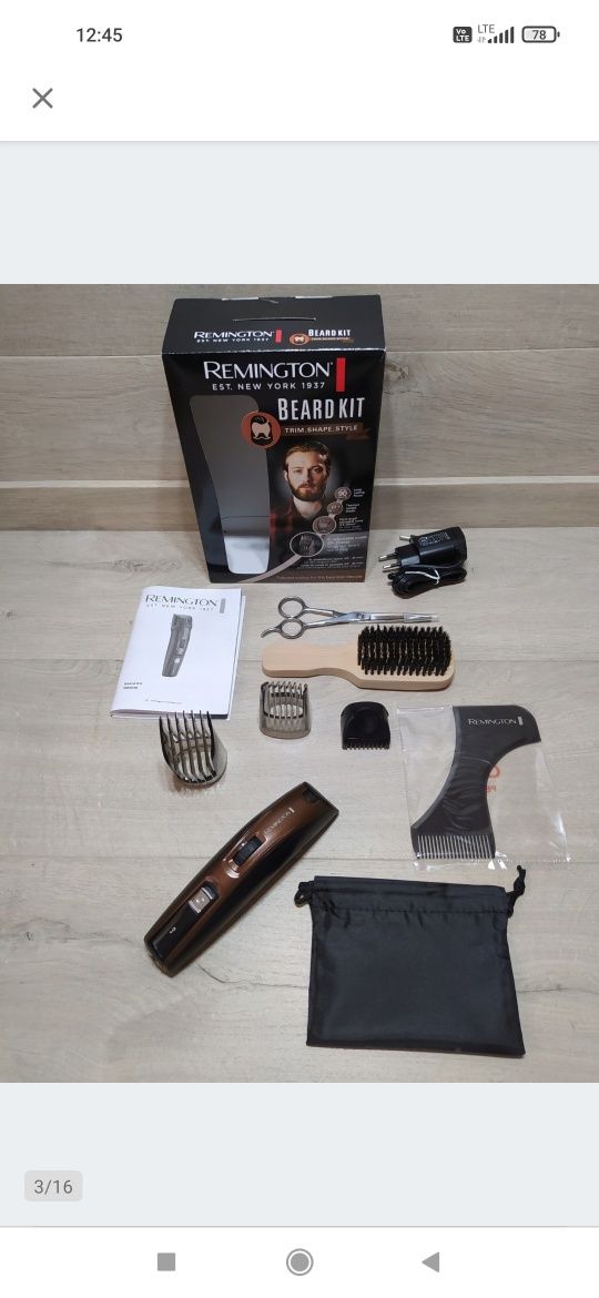 Remington MB4048 Beard Kit Trymer do brody

Używana.

Sprawna.

Niewie
