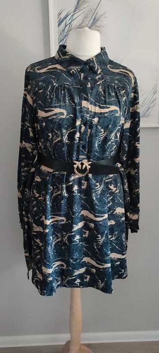 Sukienka koszulowa tunika wzór Nanna M 46/48