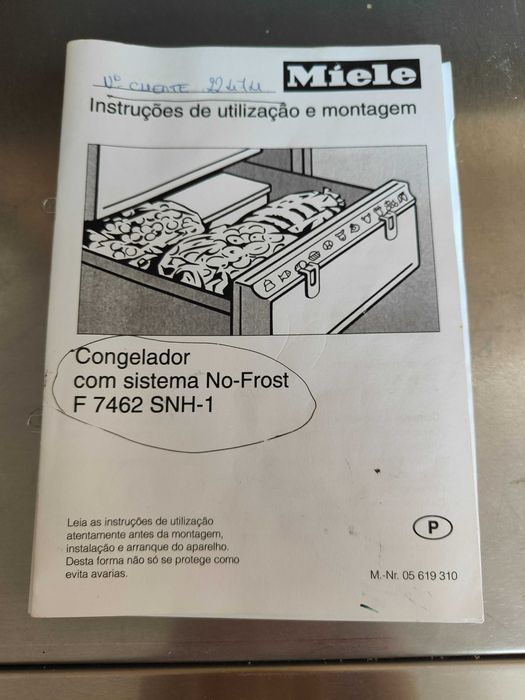 Miele Congelador No Frost 7462 SNH-1