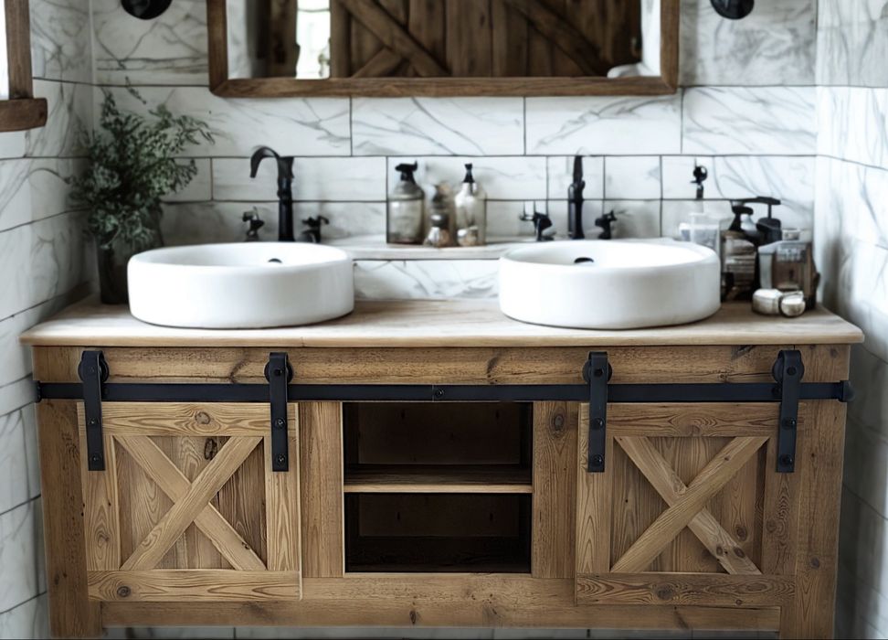 Komoda z drzwiami przesuwnymi,stare drewno, stare belki, stare deski