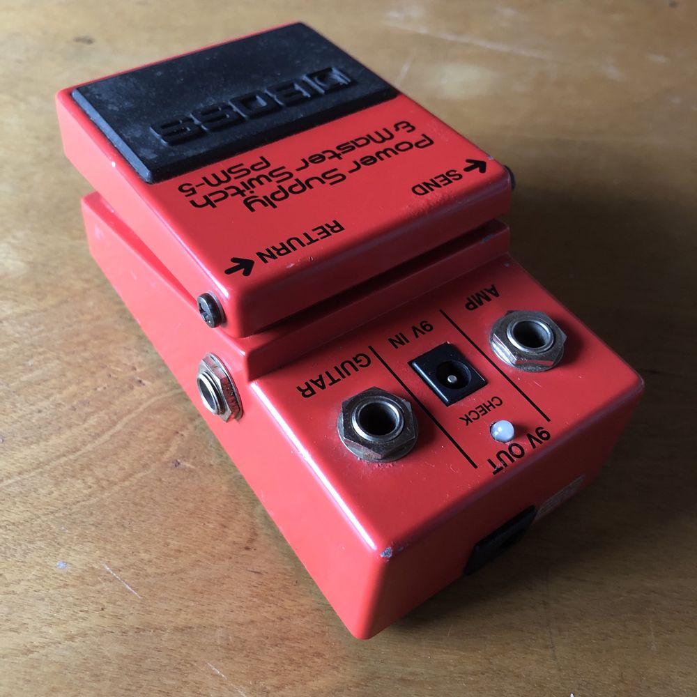 Pedal Boss PSM-5 “Made in Japan” 1987 - Red label