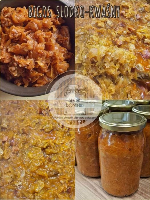 Bigos słodko-kwaśny - zestaw 5 słoików