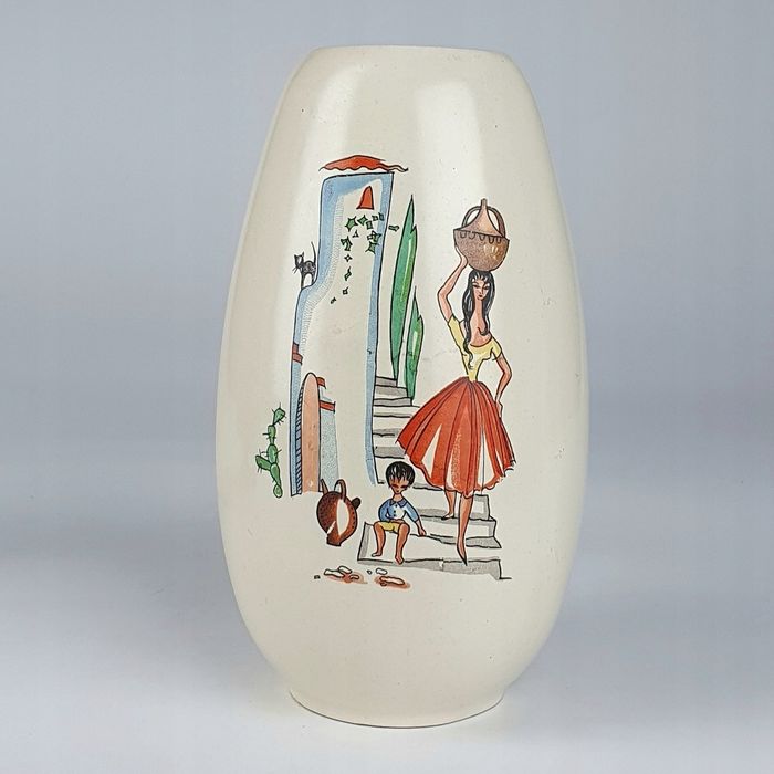 VINTAGE  sygnowany wazon lata 60 te
