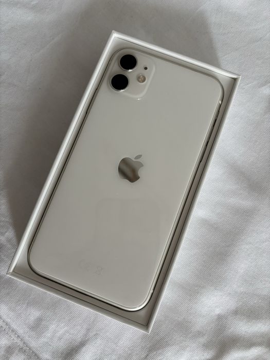 iphone 11 biały 128gb 78%