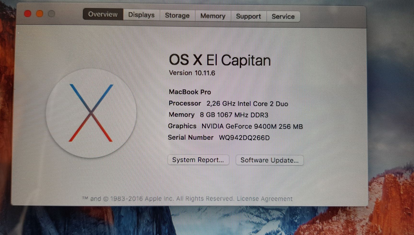 Apple MacBook pro mid 2009 13"