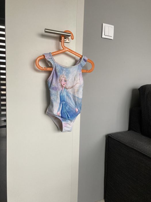 Niebieski strój kąpielowy Kraina Lodu Elza F&F 104