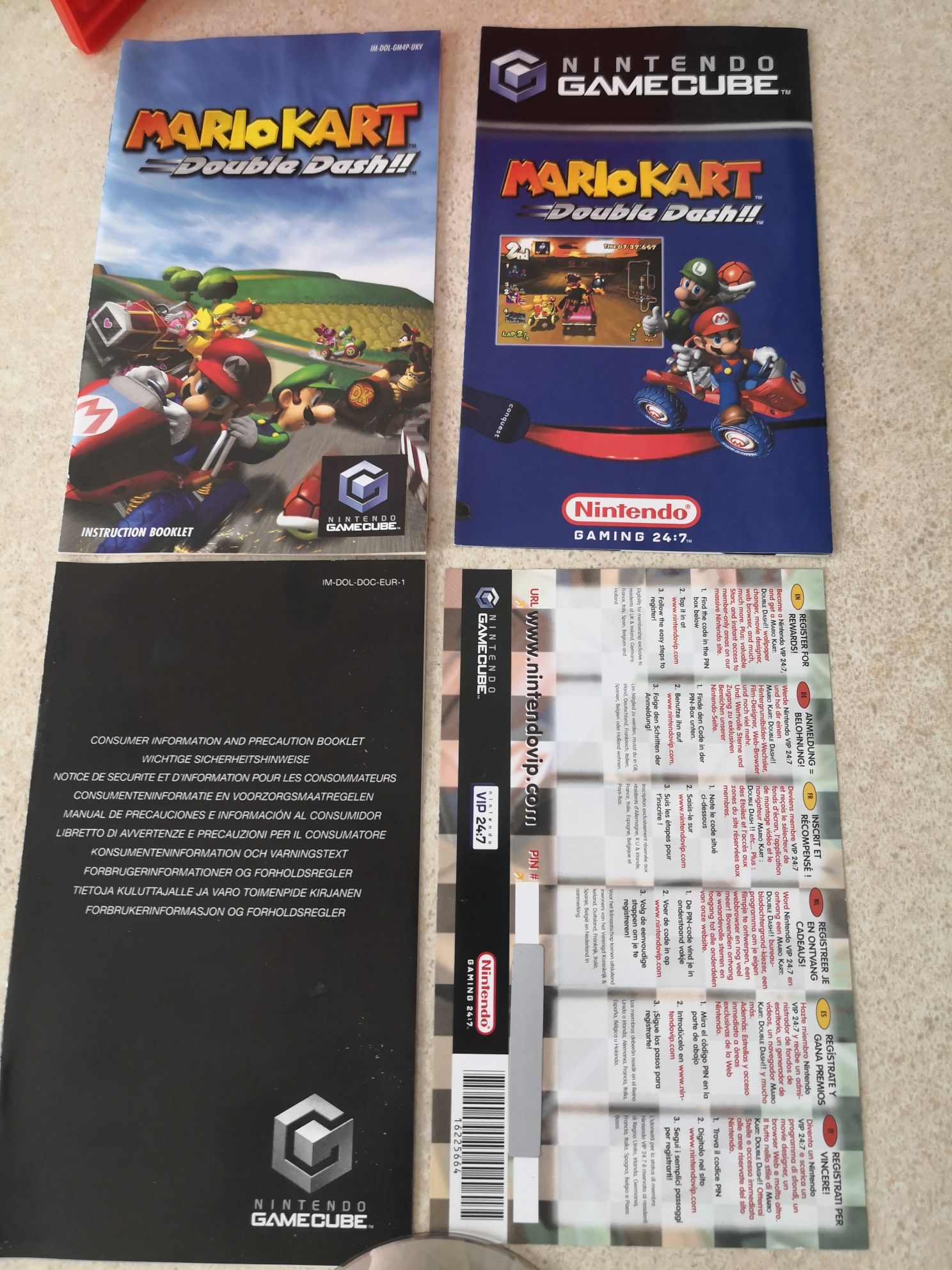 Mario Kart Double Dash Nintendo Gamecube gra kompletna anglik