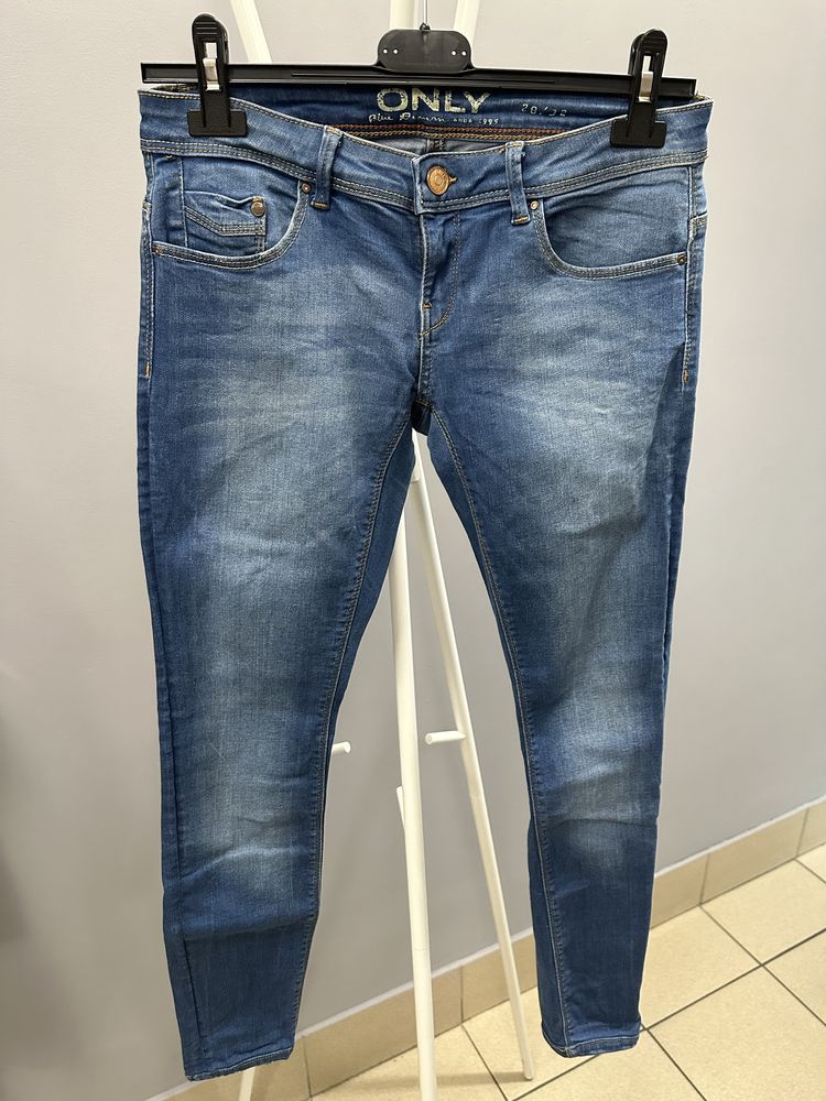 Jeansy Only Blue Denim niebieskie rozmiar 28/32