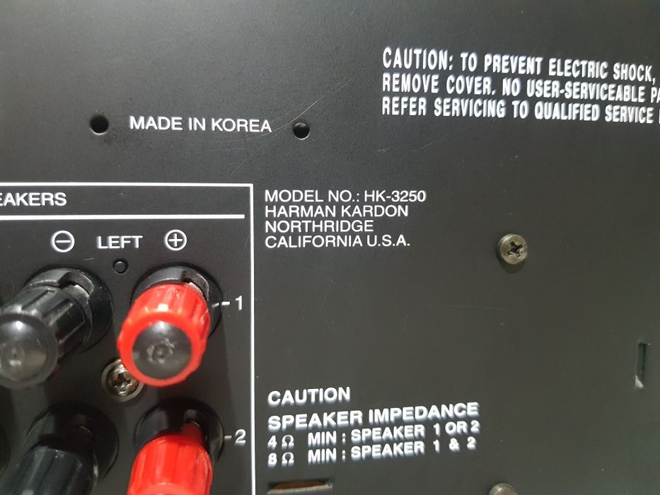 FM/AM  ресивер Harman/Kardon HK3250 2х65Вт  б/у з Німеччини