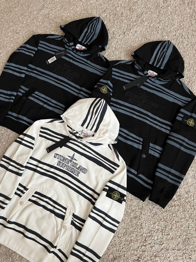 худі Stone Island Supreme кофта стон айленд супрім худи стон ісланд