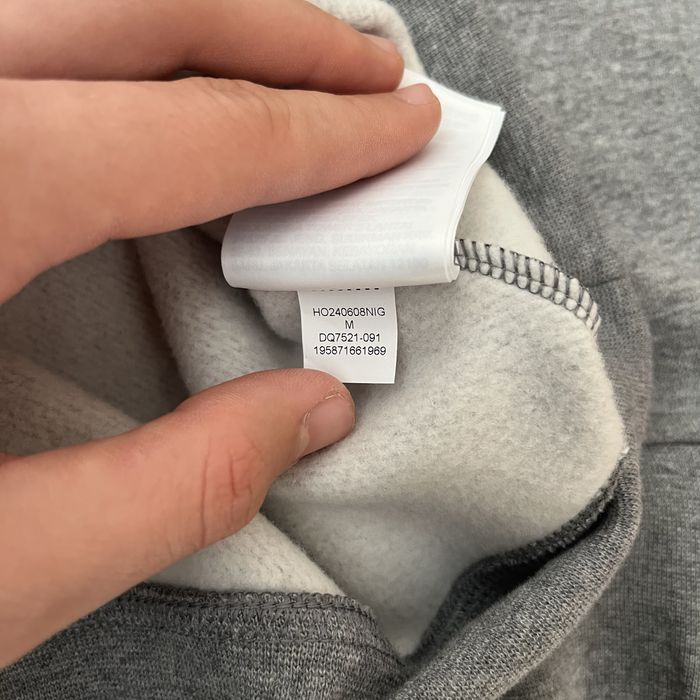 Світшот JORDAN essential fleece crew (DQ7521-091)