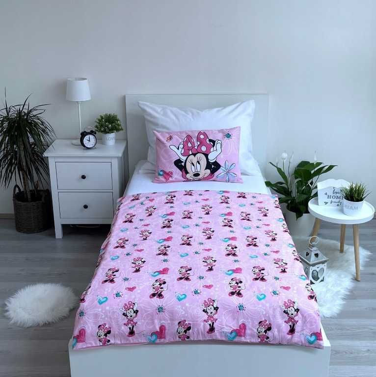 pościel dla dziecka 100x135 MYSZKA MINNIE MINI DISNEY prezent