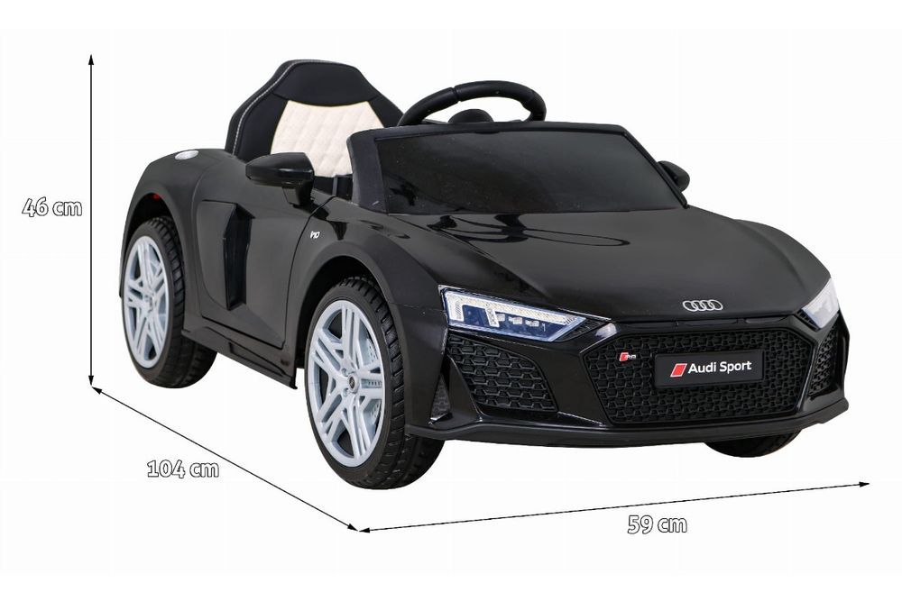 Auto Na Akumulator Audi R8 Lift Czarny A300