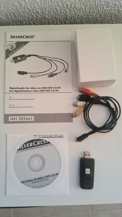 Digitalizador de vídeo USB - SILVERCREST