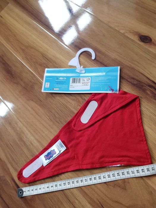 Świąteczna bandana dla psa Świnka Peppa Santa's Little Helper S-M nowa