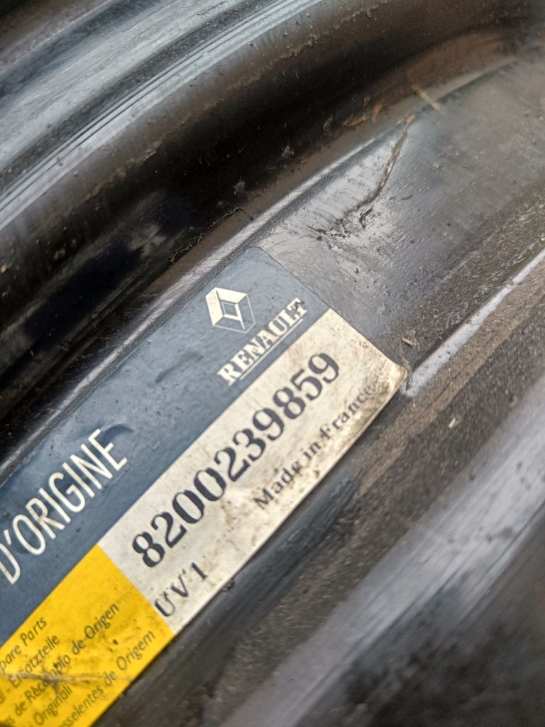 2x Felga Stalowa 17 Cali 5x108 7Jx17 ET50 Renault Espace Vel Satis