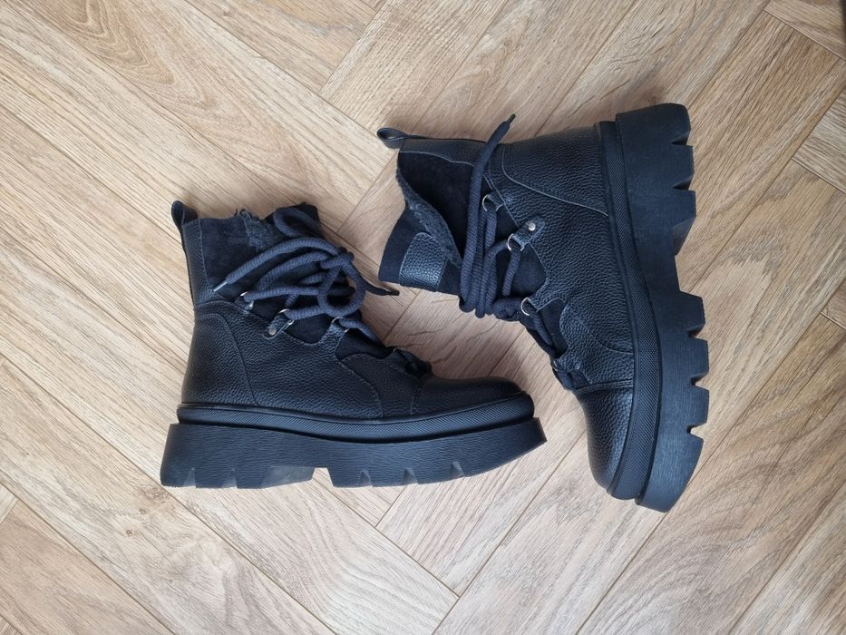 Modne botki ocieplane - DeeZee 60123