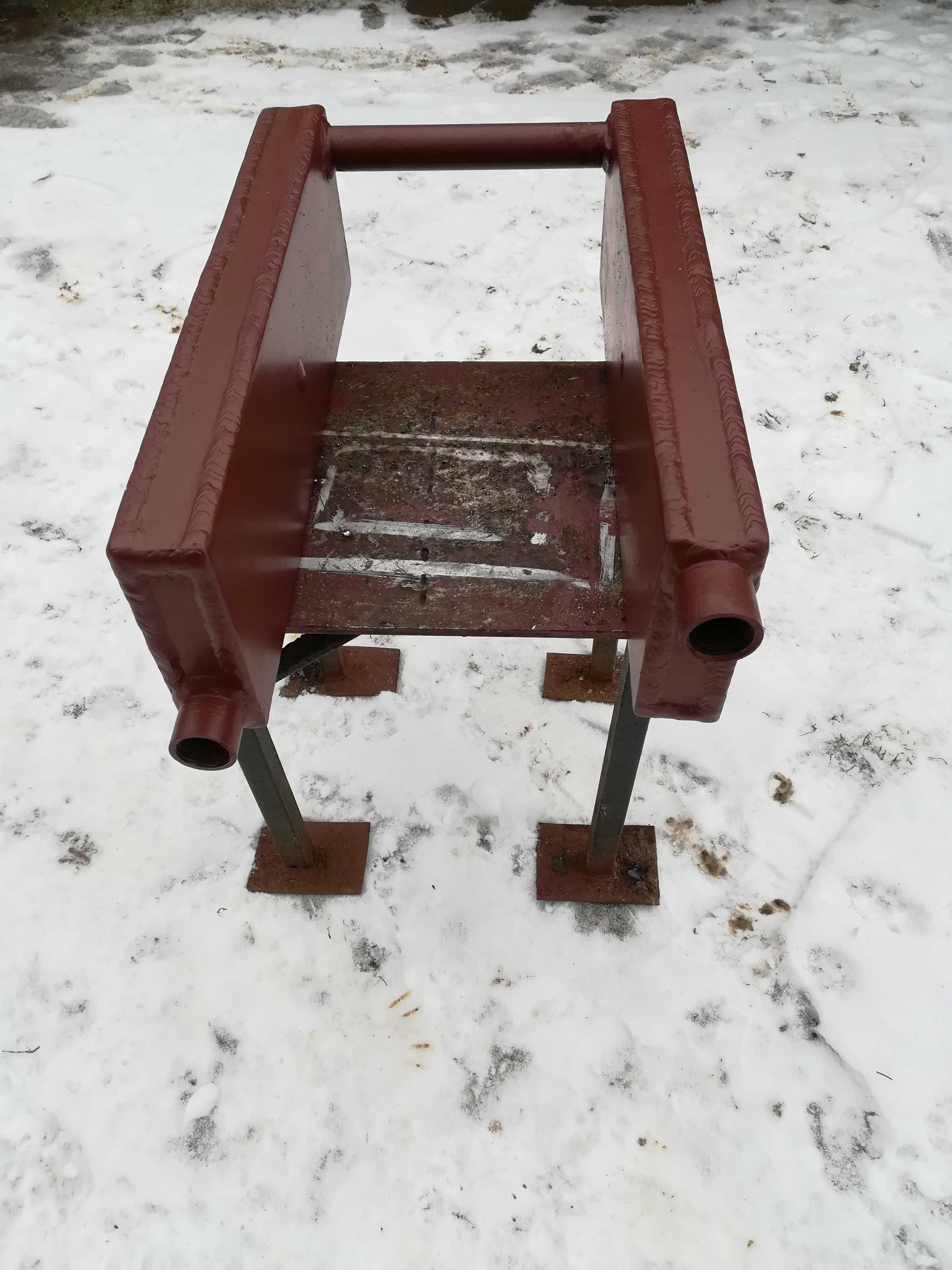 Wężownica ( podkowa) lewa z mufkami 50x50x16