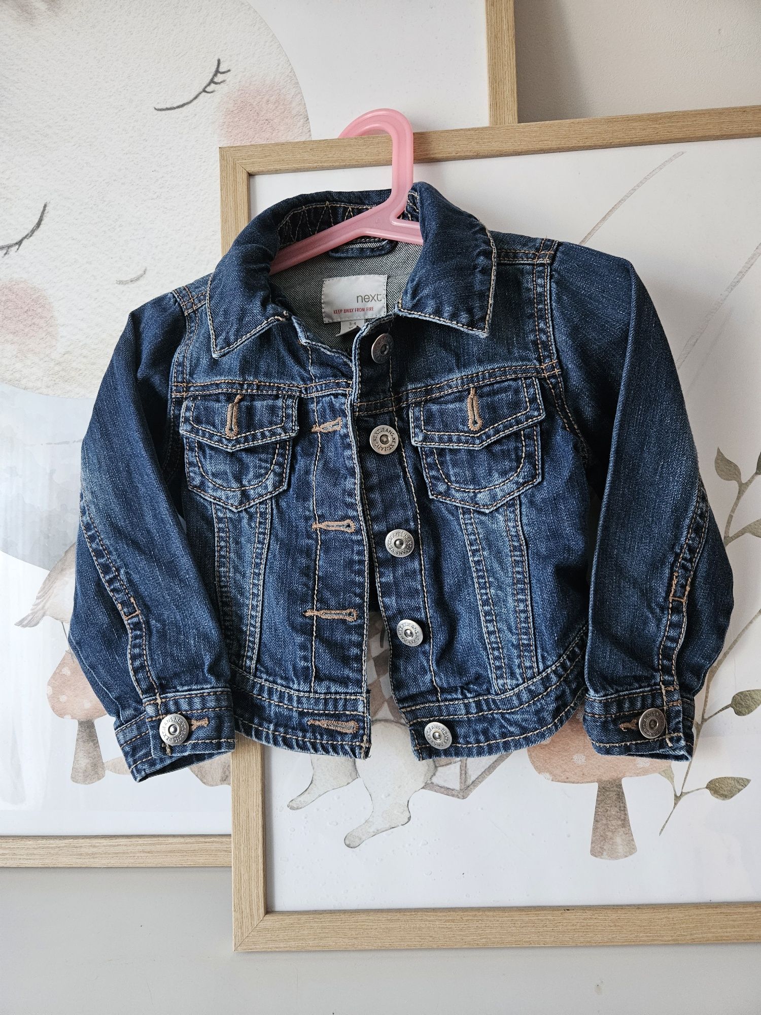 Kurtka jeansowa Next r 104