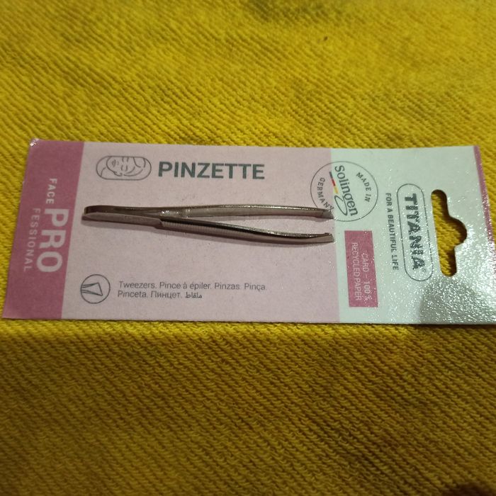 TITANIA pinzette Solingen made in Germany