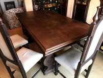 Mesa de madeira maciça