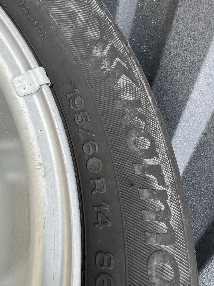 Диски і Шини 14R 4x100 Renault Dacia Opel Nissan Honda Lada